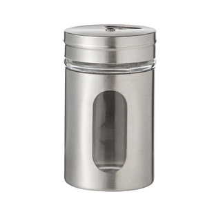 居家家不锈铁调料罐多功能烧烤瓶子胡椒粉孜然佐料调味盒撒料盐罐