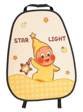 星星人汽车坐垫夏季亚麻凉垫