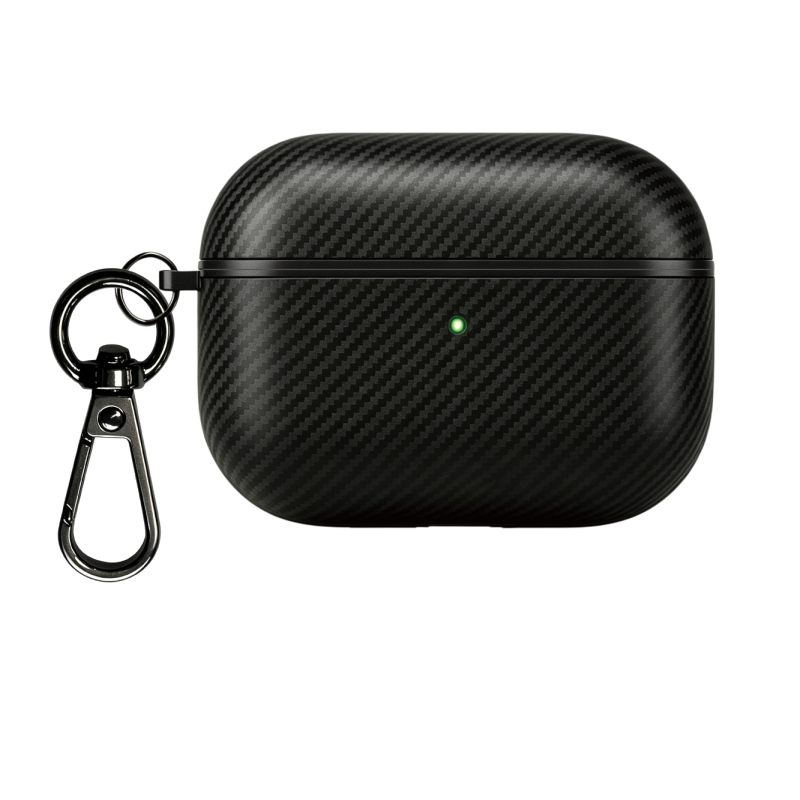 简约黑色耳机壳适用苹果AirPodspro2耳机壳airpods3/4耳机保护套airpodspro3个性创意可爱无线蓝牙贴皮耳机壳