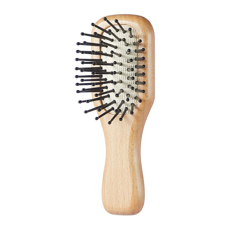 MINISO名创优品梳子木梳气垫梳蓬松迷你便携小随身气囊按摩头皮女