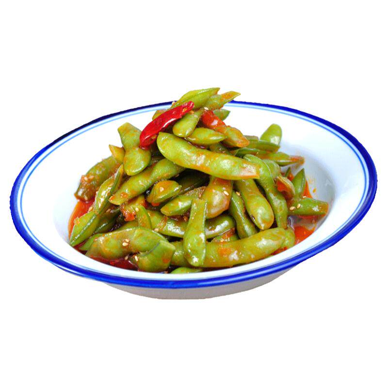 香辣毛豆220g湖南特产开袋即食