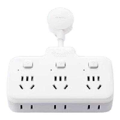 公牛插座转换器分插器排插排