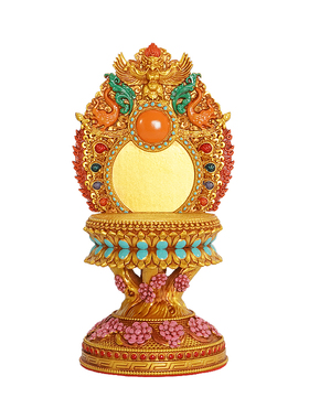 佛台佛座树脂彩绘民族风佛龛家用