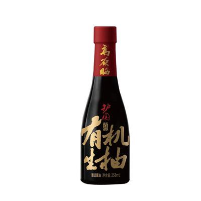 护国有机生抽特级酱油零添加防腐剂黑豆酿造酱油家用生抽炒菜调料