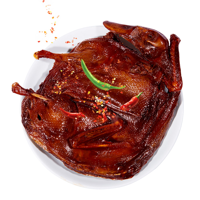 湖南醬板鴨旗艦店常德特產(chǎn)正宗手撕板鴨辣味美食小吃熟食零食即食