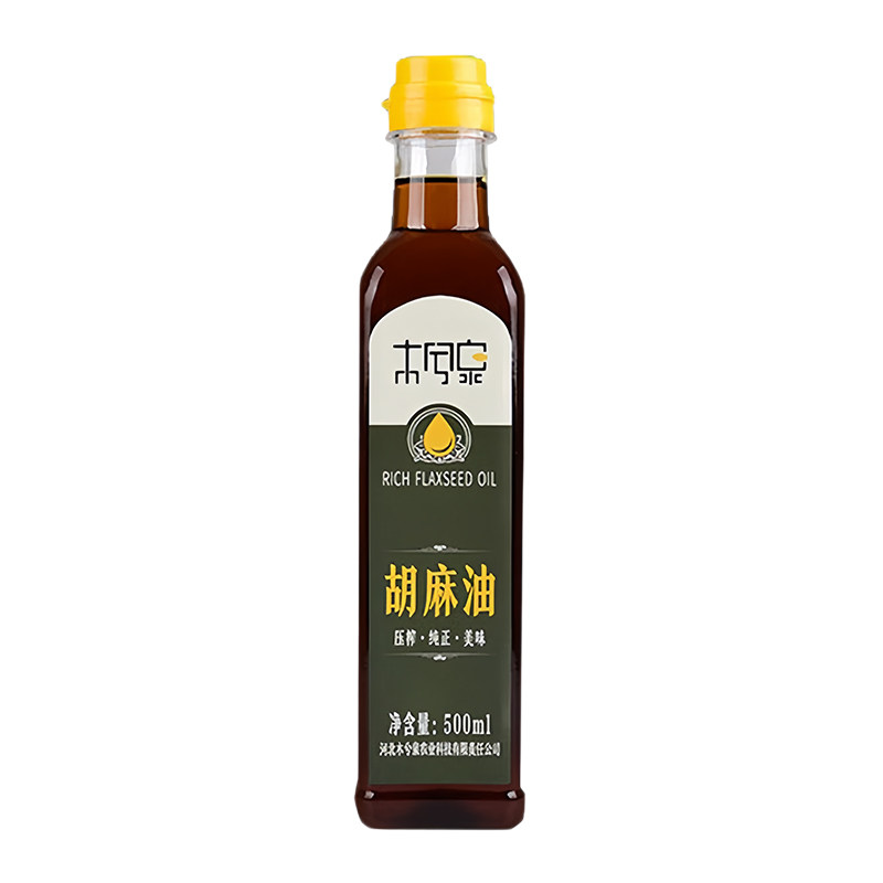 正宗纯胡麻油家用亚麻籽油
