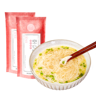 璞匠中江手工空心挂面龙须面官方旗舰店早餐银丝面细面条干阳春面