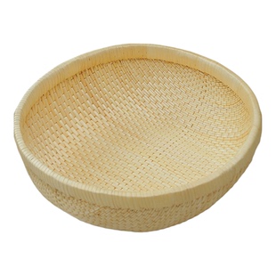 柳编笸箩藤编收纳筐馒头筐现捞箩筐簸箕柳条饼筐圆形簸箩家用大号