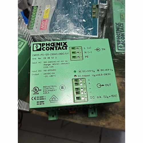 询价CM125-PS-120-230AC-24DC/5/F菲尼克