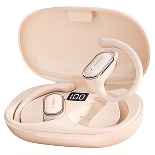 纽曼LY12无线蓝牙耳机挂耳式真无线开放式不入耳运动跑步健身专用