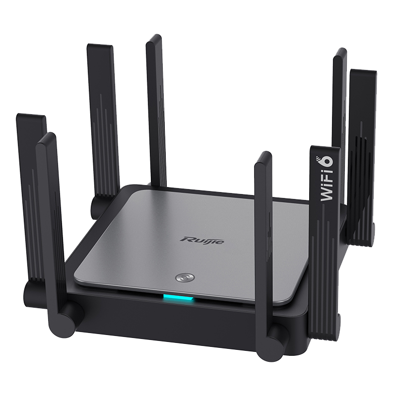 锐捷星耀WiFi6黑豹路由器X30E PRO电竞X32千兆家用高速双频5G无线全屋WiFi覆盖mesh电信光纤宽带睿易穿