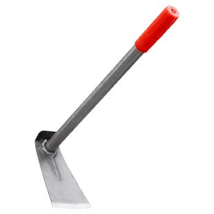 小锄头钢柄锻打锰钢家用园艺工具挖笋栽花种菜松土除草全钢小钉耙