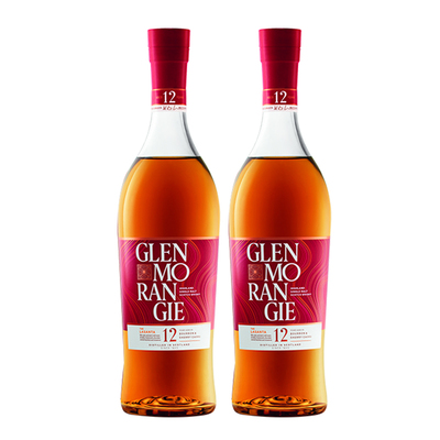 格兰杰雪莉酒桶窖藏陈酿高地单一麦芽苏格兰威士忌12年 700ml双支