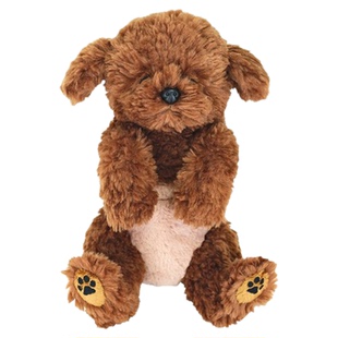 日本正版sunlemon瞌睡觉狗眯眼躺平狗泰迪柴犬毛绒公仔玩偶巴哥犬