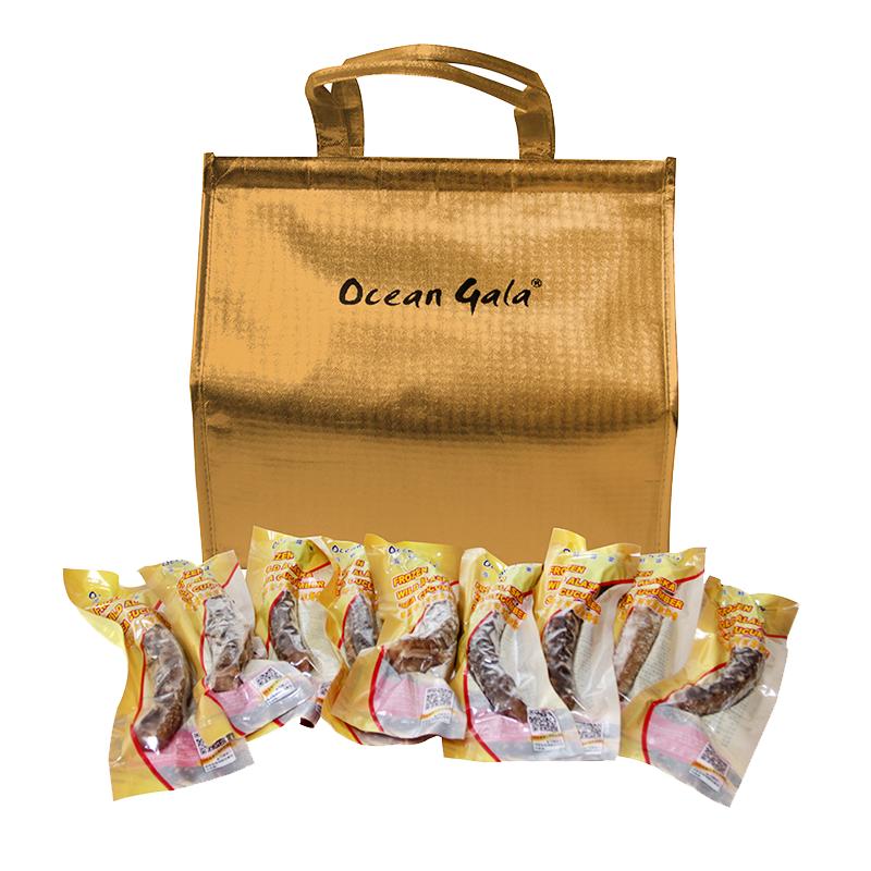 [美国阿拉斯加野生海参]即食海参 1.2kg 每只100克左右 端午礼品