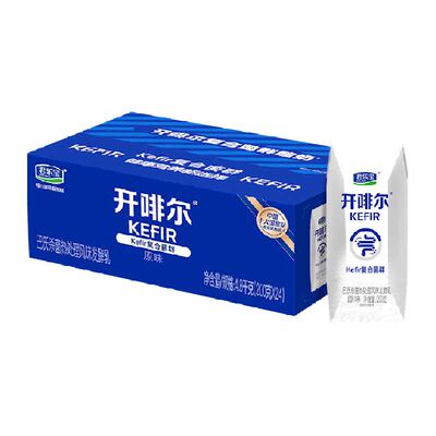 君乐宝生牛乳发酵酸奶200g×24杯