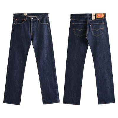 Levis/李维斯501男士直筒牛仔裤