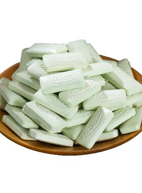 绿白吃奶奶片冻干网红糖果小吃