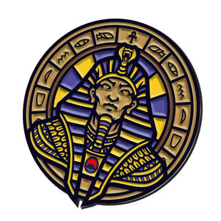 埃及众神图坦卡蒙徽章 法老徽章 复古暗黑系配饰个性小众收藏礼物