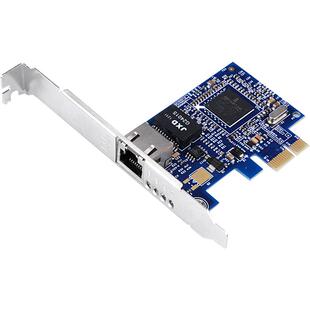 DIEWU 无盘网卡支持PXE PCI-E无盘千兆网卡台式机内置有线网吧2.5G单口intel i210 226芯支持PXE网络唤醒网卡