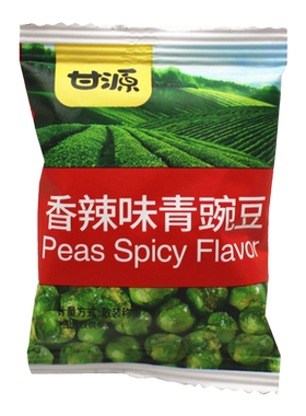 甘源500g花椒粒麻辣爽口青豌豆