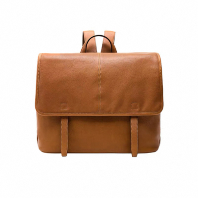 宋佳同款裘植信使双肩包真皮