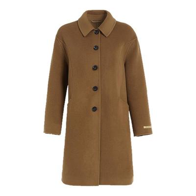 乔万尼100%绵羊毛毛呢外套