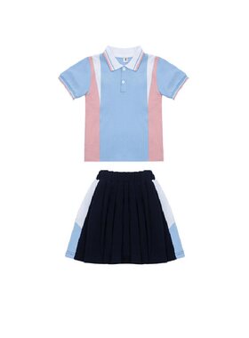 夏季短袖一模一样校服园服定制
