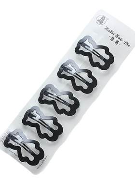 刘海夹磨砂BB夹边夹卡通