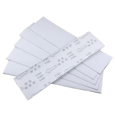 自粘长条植绒砂纸墙面打磨阴角砂纸白砂纸砂架长方形砂皮纸沙纸