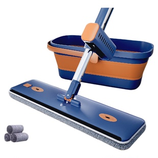 索邦免手洗2025新款平板拖把家用一拖净加大懒人地拖拖布拖地神器