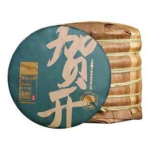 德丰昌云南普洱茶生茶2024春茶新茶普洱茶贺开古树生茶蜜香357g