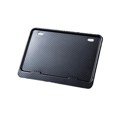 《当天发货》摩托车后牌照架框踏板车通用尾牌边框实心铝合金框架