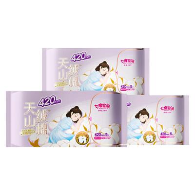 七度空间天山绒棉夜用420mm