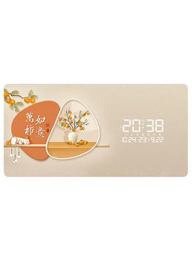 LED客厅数码万年历装饰画挂钟