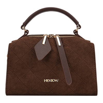 稻草人新款真皮斜挎包