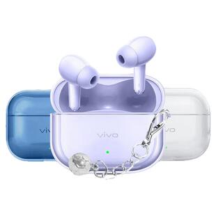 ESCASE适用于vivoTWS5Pro耳机保护套2026新款vivotws5proHi-Fi版保护壳男女高级感超薄透明全包防摔五代外壳