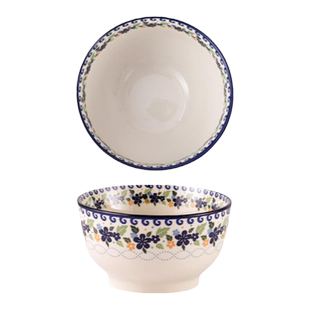 顺祥硕加美式复古餐具套装波兰陶瓷碗家用盘子饭碗高级感轻奢芬兰