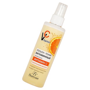 俄罗斯Floresan维生素VC补水喷雾去纹亮白爽肤水保湿淡班200ml