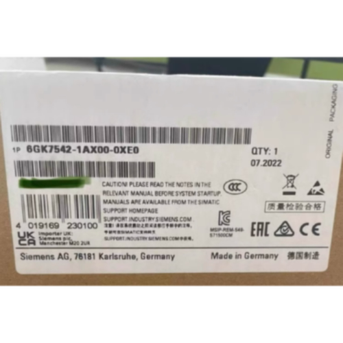 议价全新现货6GK75421AX000XE0西门子用于将S71500模块6GK75421AX