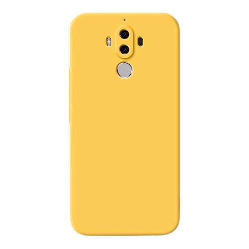 适用华为Mate9手机壳meta9Pro新款mt液态硅胶mat保护套m黄色全包mete防摔meite魅特MHA一AL00男mata女美特九