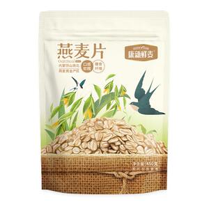 康新鲜麦纯燕麦片450g