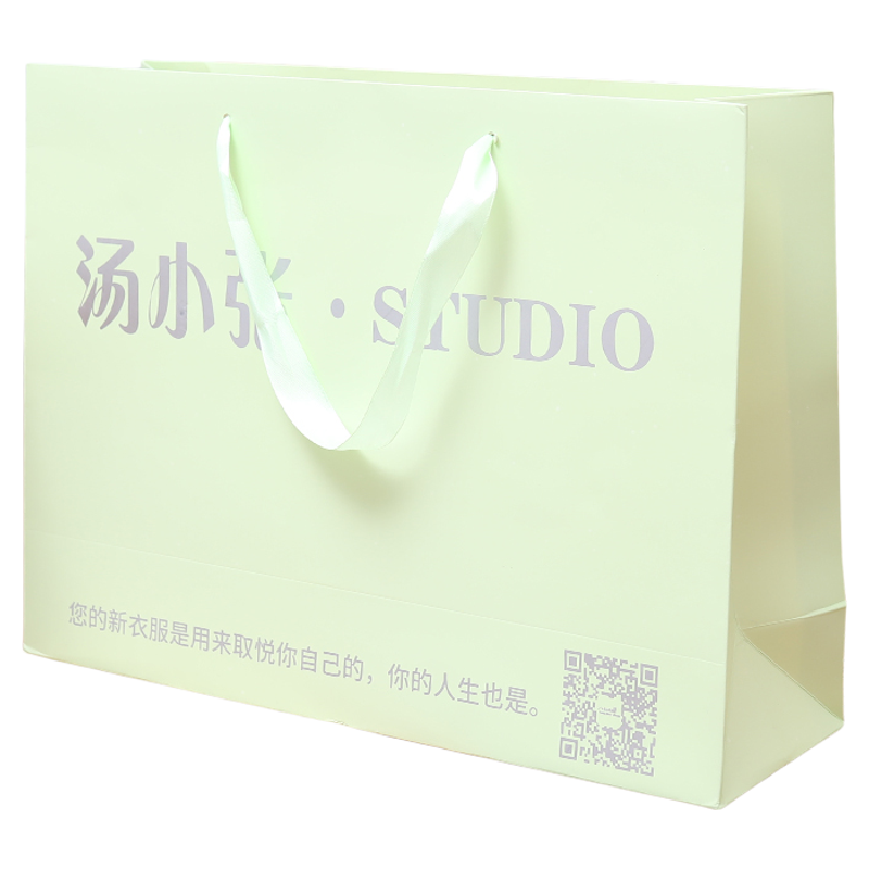 【免费定制设计logo】服装店纸袋手提袋高级礼品袋女装店购物袋子
