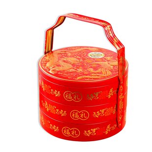 徐福记糖果礼盒手提铁盒春节新年过年送礼品结订婚提亲伴手礼批发