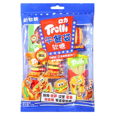Trolli/口力橡皮糖午餐袋