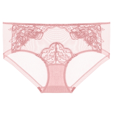 BeChic傲然之花系列中腰平角裤