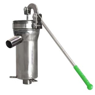 大头水泵直泵加大上水器不锈钢手动压水井手摇泵井头摇水机摇水泵