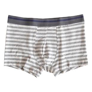 【出口日本!高支精梳匹马棉】四季款男士外贸弹力全棉平角裤内裤