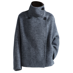 双面羊绒大衣女2025秋冬新短款大牌洋气质小个子呢子绵羊毛呢外套