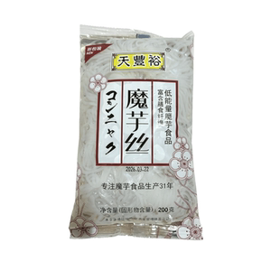 天丰裕魔芋丝结24袋/箱 关东煮魔芋结火锅魔芋丝结方便速素食